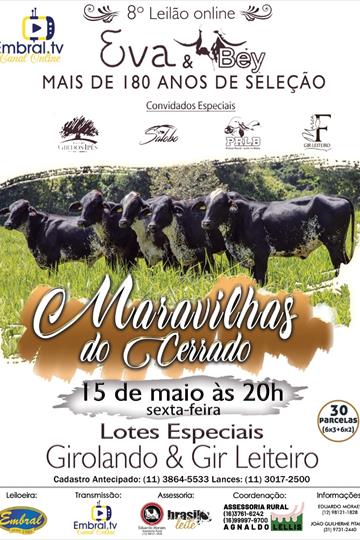 8º LEILÃO ON LINE MARAVILHAS DO CERRADO 8º LEILÃO ON LINE MARAVILHAS DO CERRADO